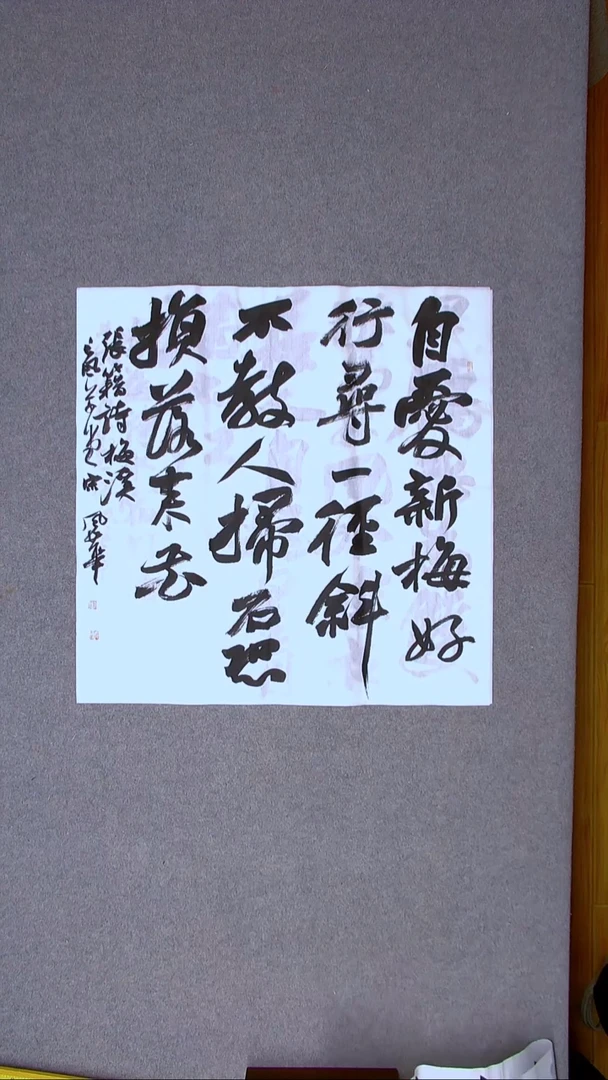 书法宋风华 山东德州69*69四平尺