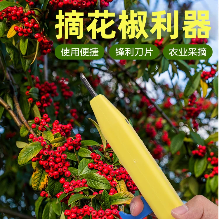 花椒采摘好物剪花椒的专用剪刀摘椒好物掏花椒剪采摘器摘花椒好物