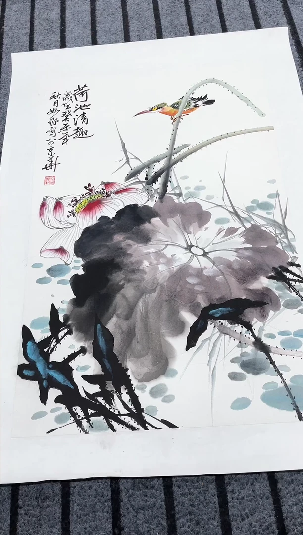 精品国画花鸟作品