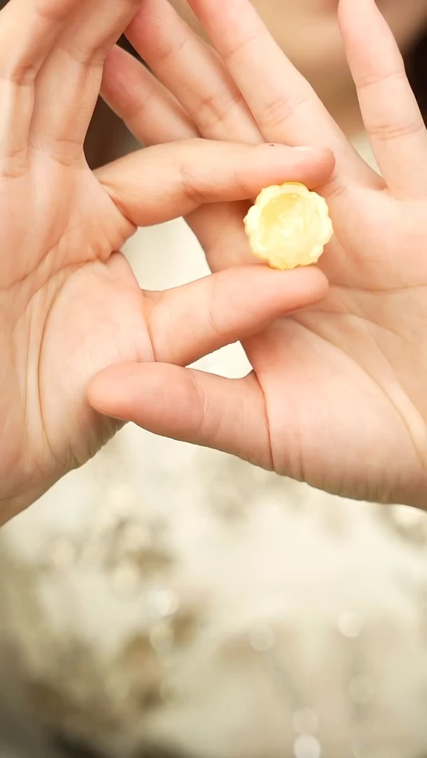 蜜蜡颈饰未镶嵌芸*2.57