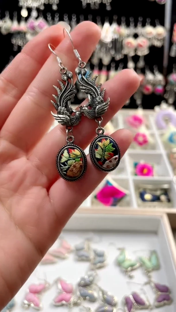 【闪购商品】织绣非遗刺绣饰品