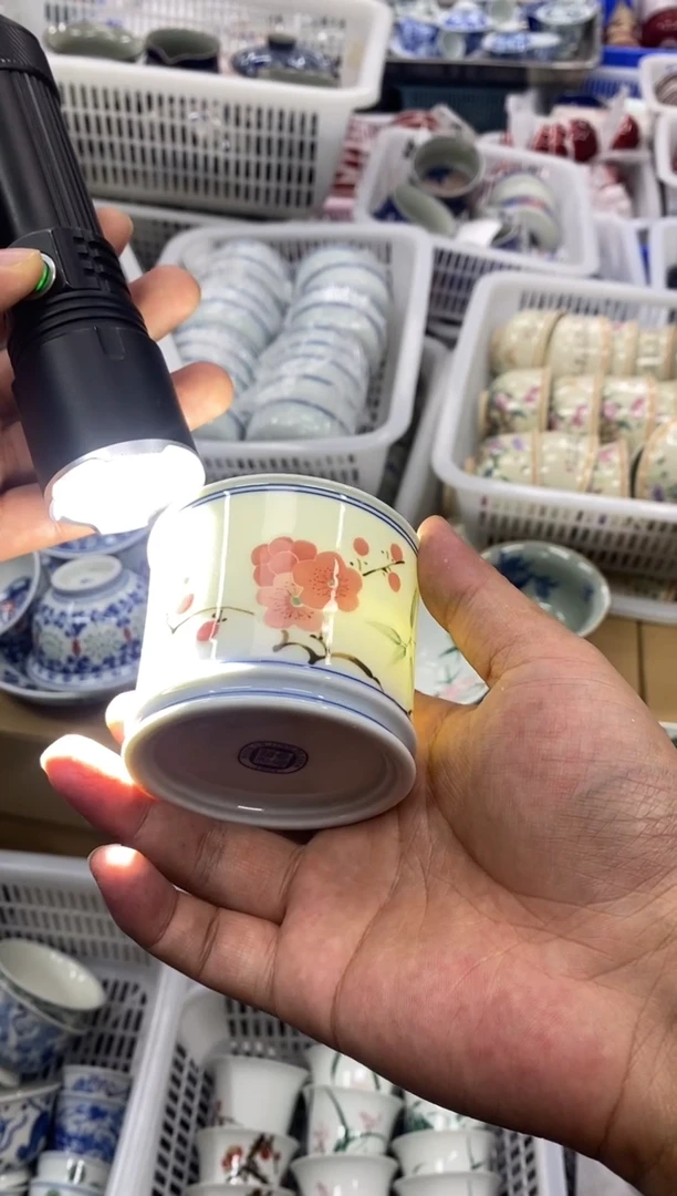 摆件陶景德陶瓷茶具容量约90