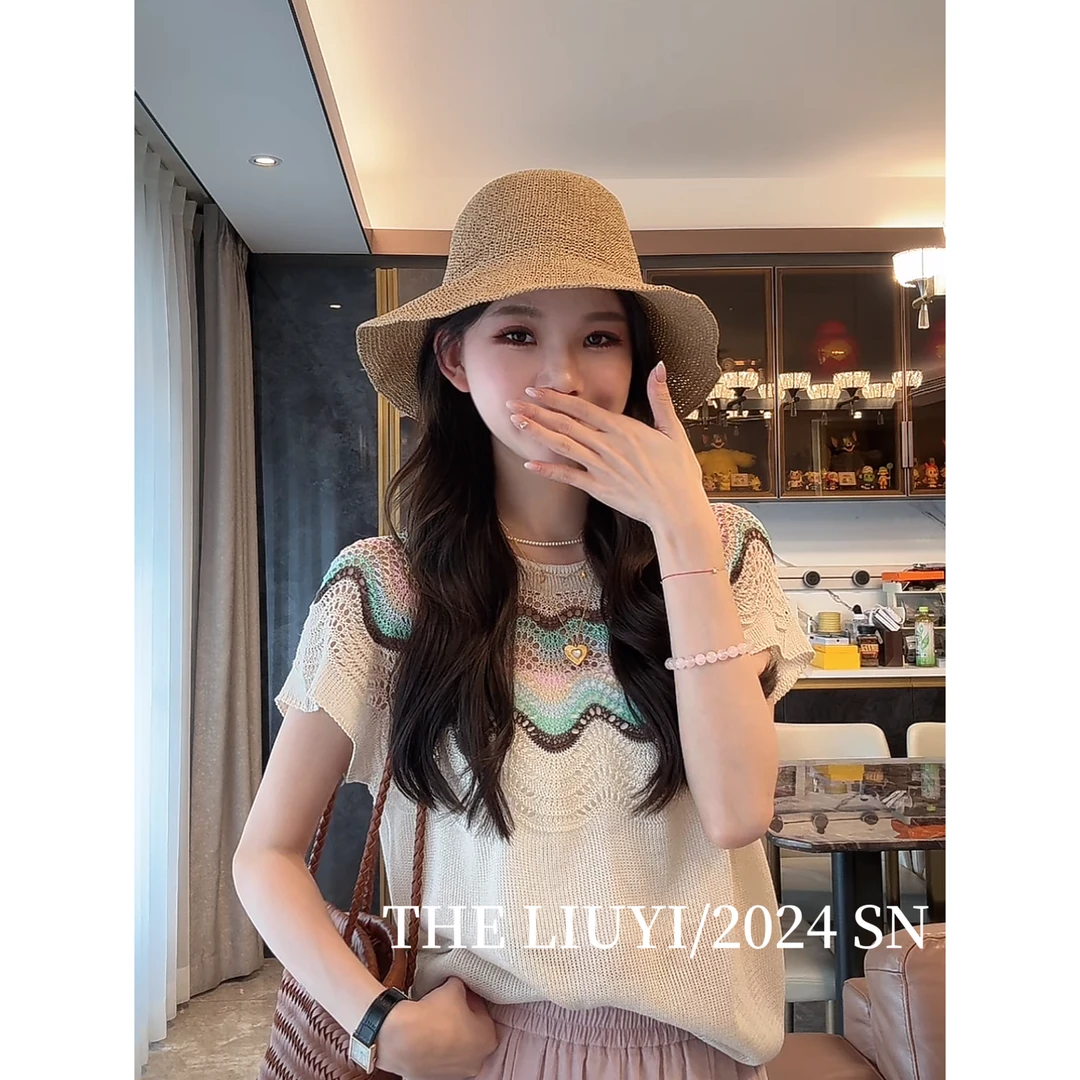 【LIUYI】 夏季草编帽6063