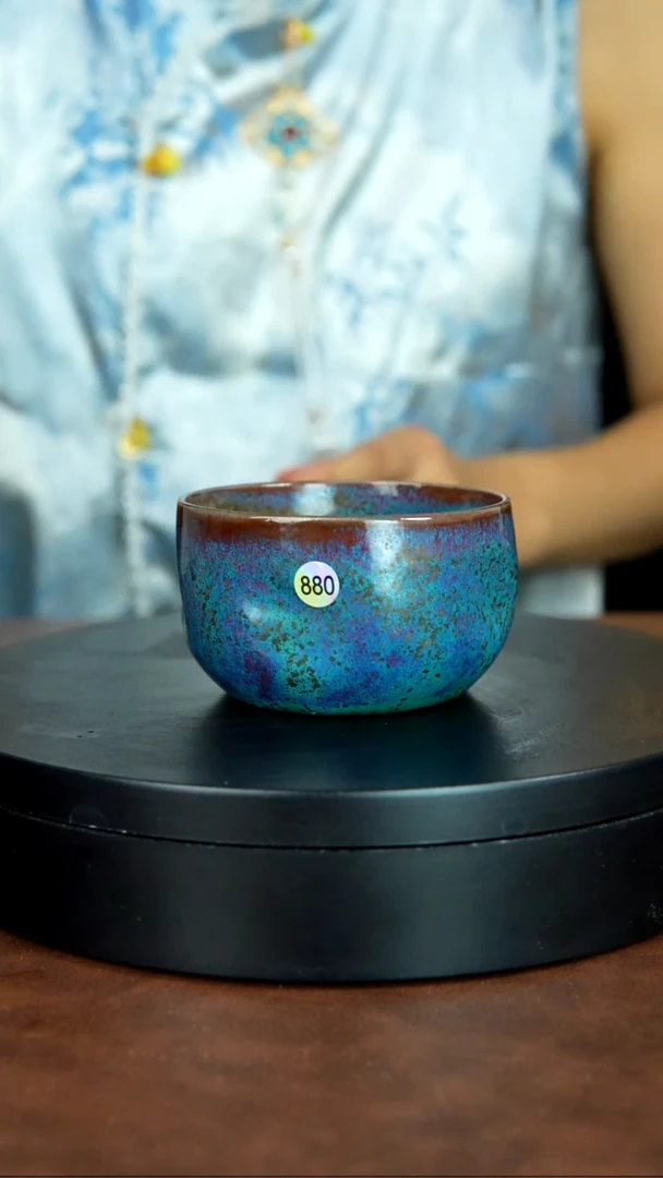 880号/无礼盒原矿原产地钧瓷茶具