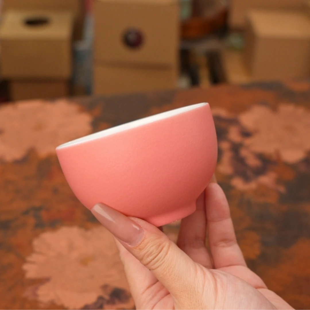 陶瓷双色主人杯 T104