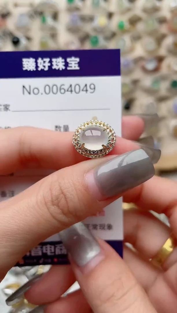 【闪购商品】翡翠戒指银S925镶嵌...........