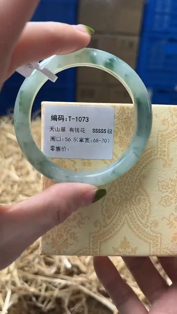 未镶嵌手镯石英质玉T1073