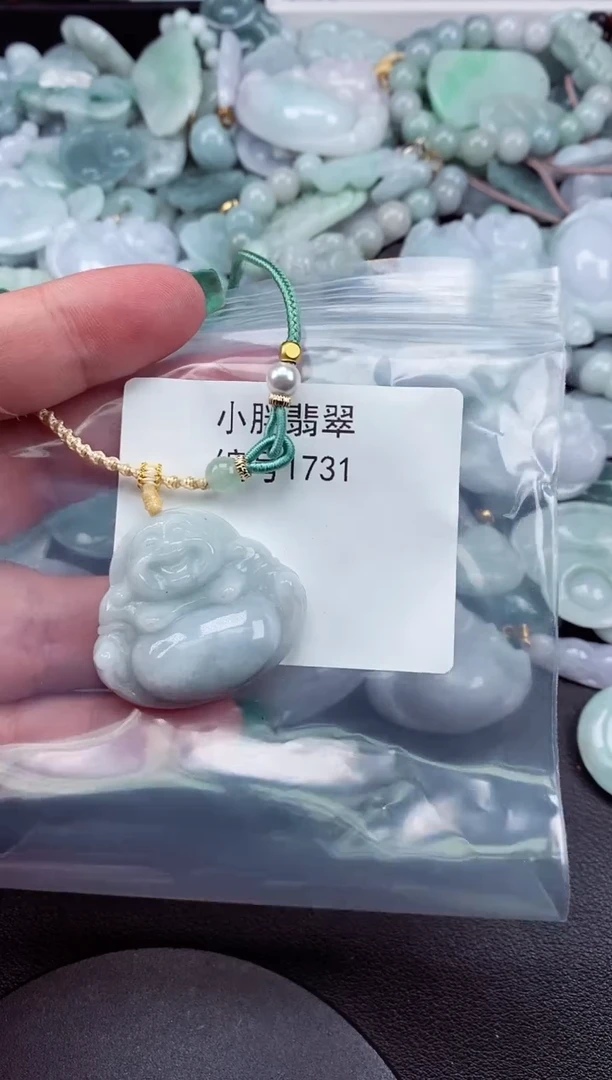 颈饰未镶嵌翡翠缅甸天然A货翡翠1731