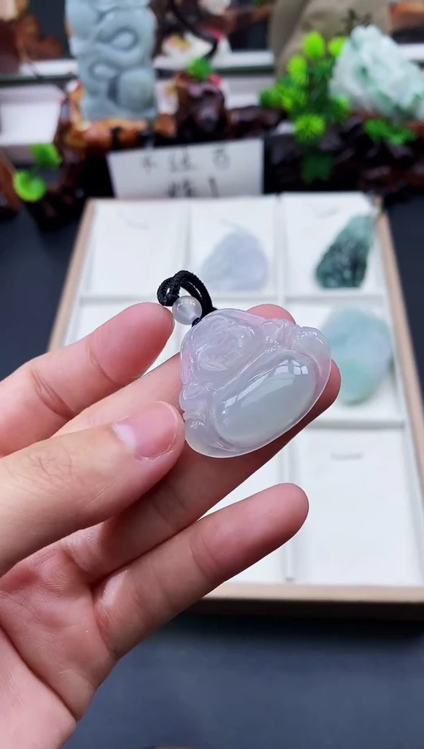 颈饰未镶嵌翡翠天然缅甸A货翡翠