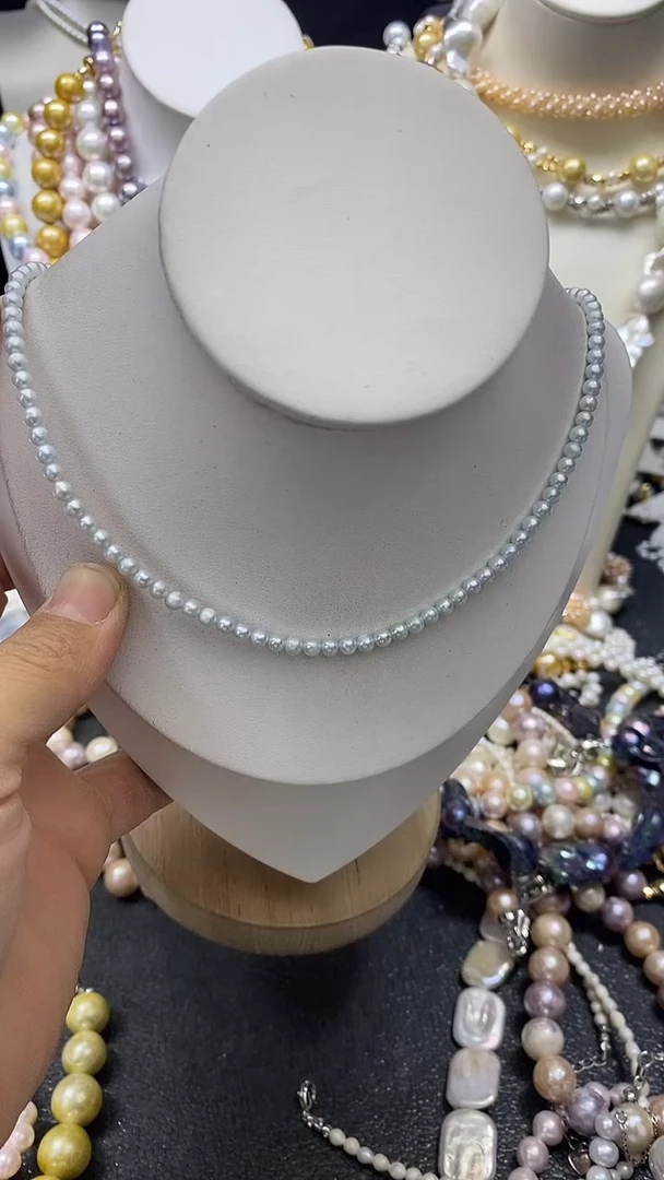 颈饰未镶嵌淡水珍珠多人