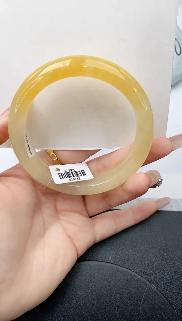 未镶嵌手镯石英质玉w142-HB多样性发货62+