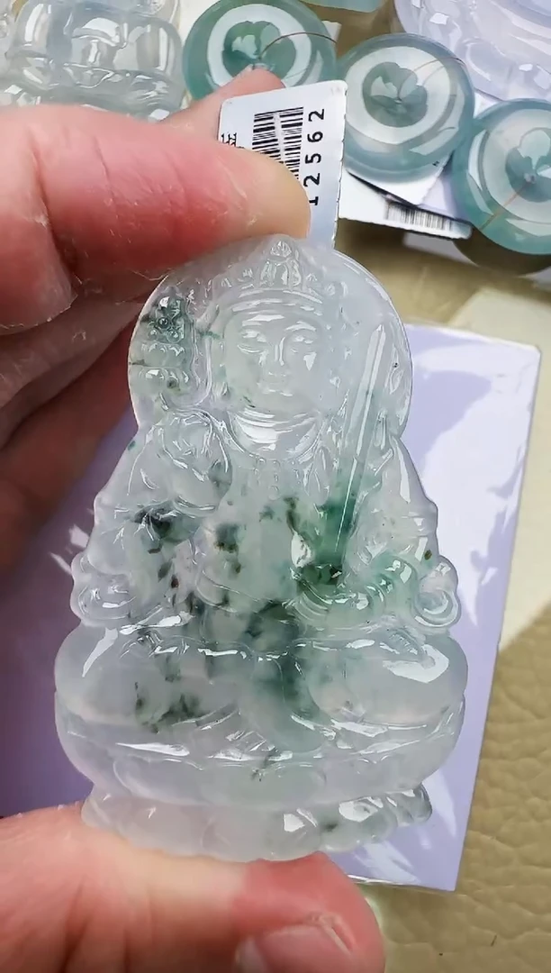 颈饰未镶嵌翡翠缅甸翡翠a货