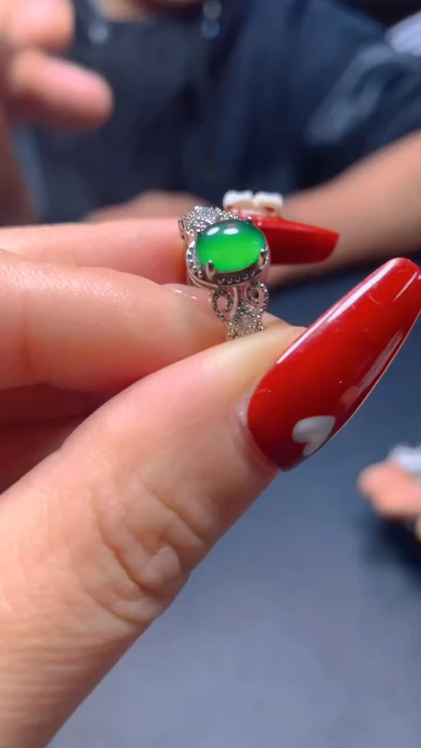 【闪购商品】翡翠戒指未镶嵌0732808441多样性发一