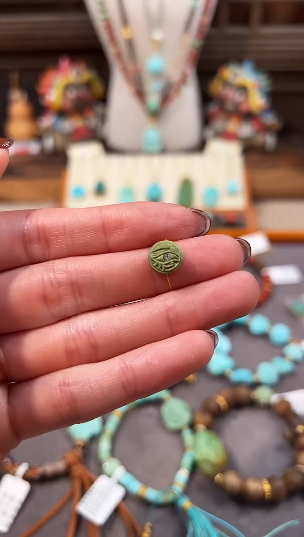 未镶嵌绿松石配饰荷鲁斯之眼