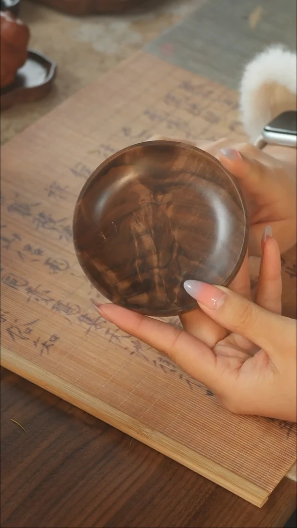 北美黑胡桃木茶盘526