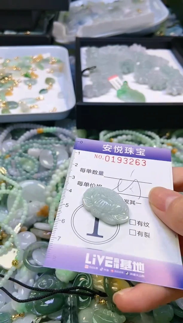 翡翠未镶嵌颈饰闪购0193263多样性发其一