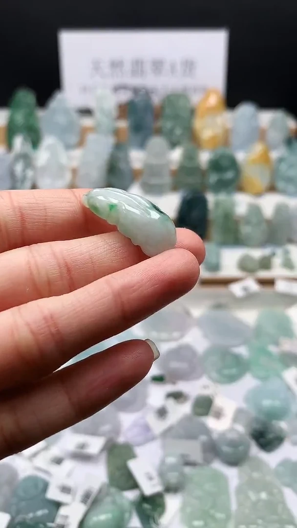 吊坠(不含链)未镶嵌翡翠51羽毛