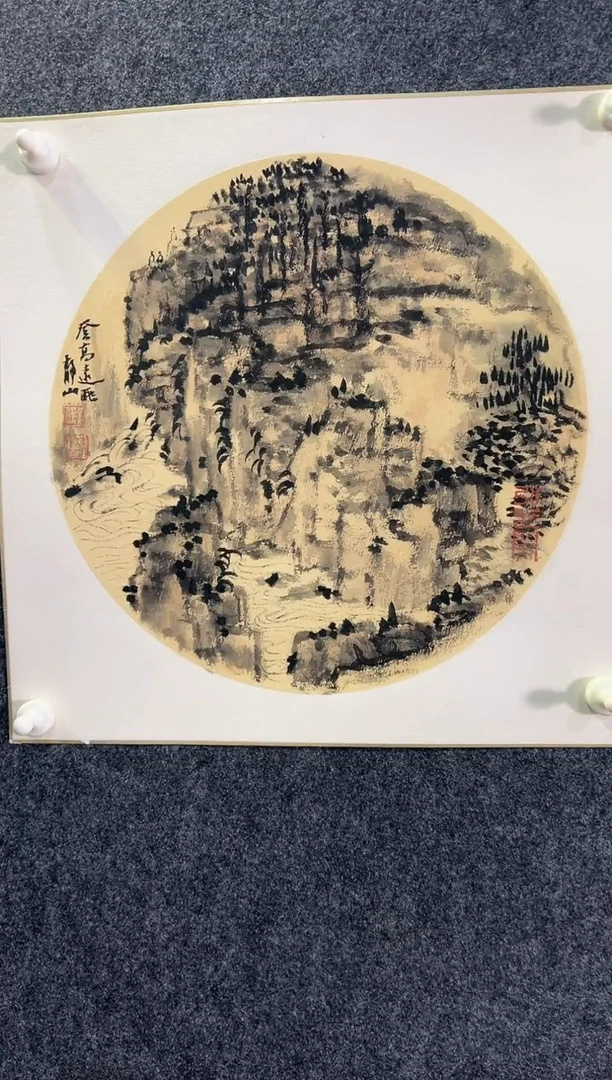 国画WJS 精品绘画作品-0.5山水