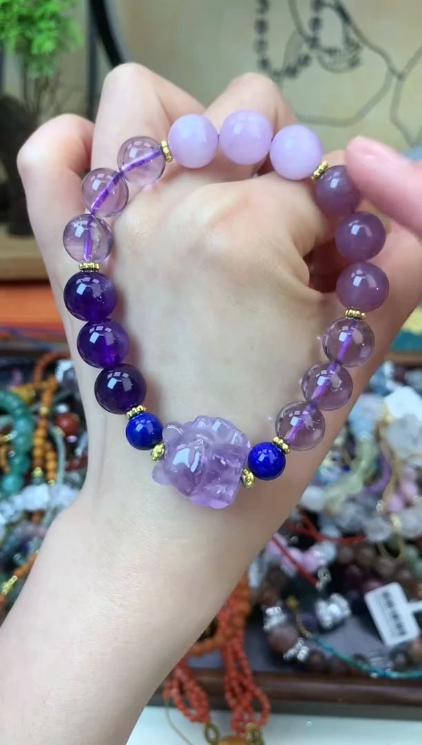【闪购商品】紫晶手链未镶嵌342手串