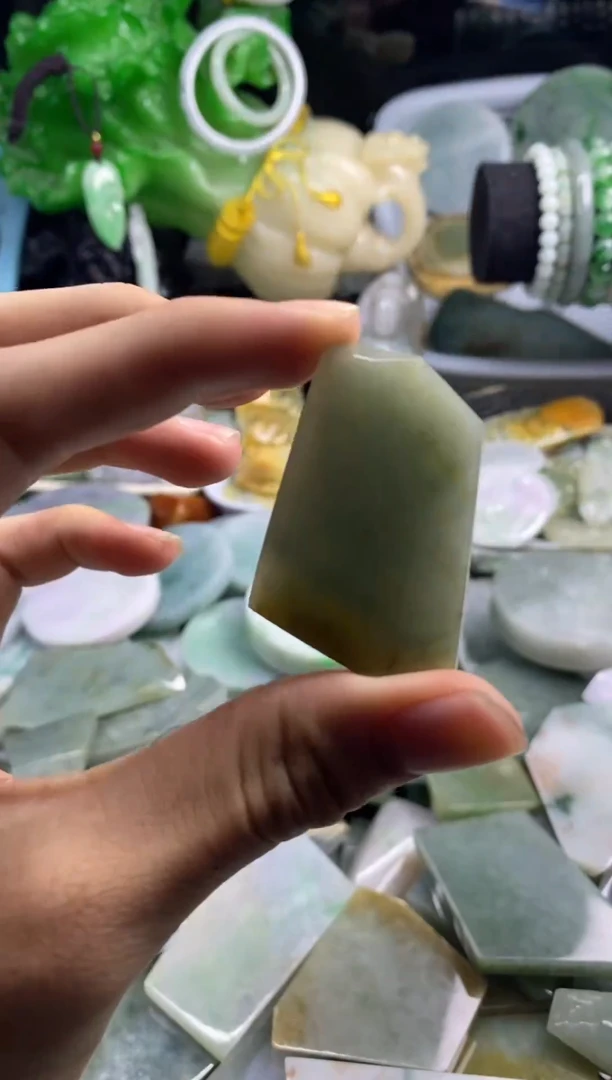 散珠翡翠翡翠A货03