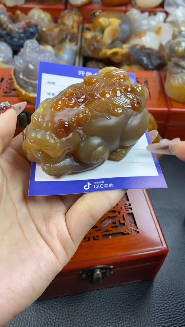 【闪购商品】玛瑙/玉髓手把未镶嵌1