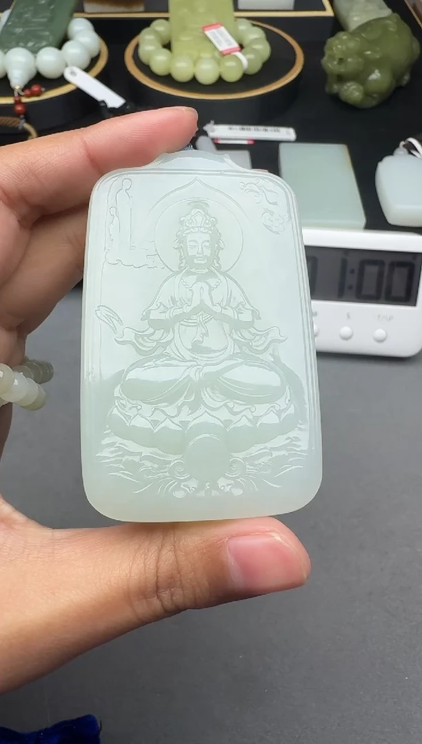 颈饰未镶嵌和田玉1