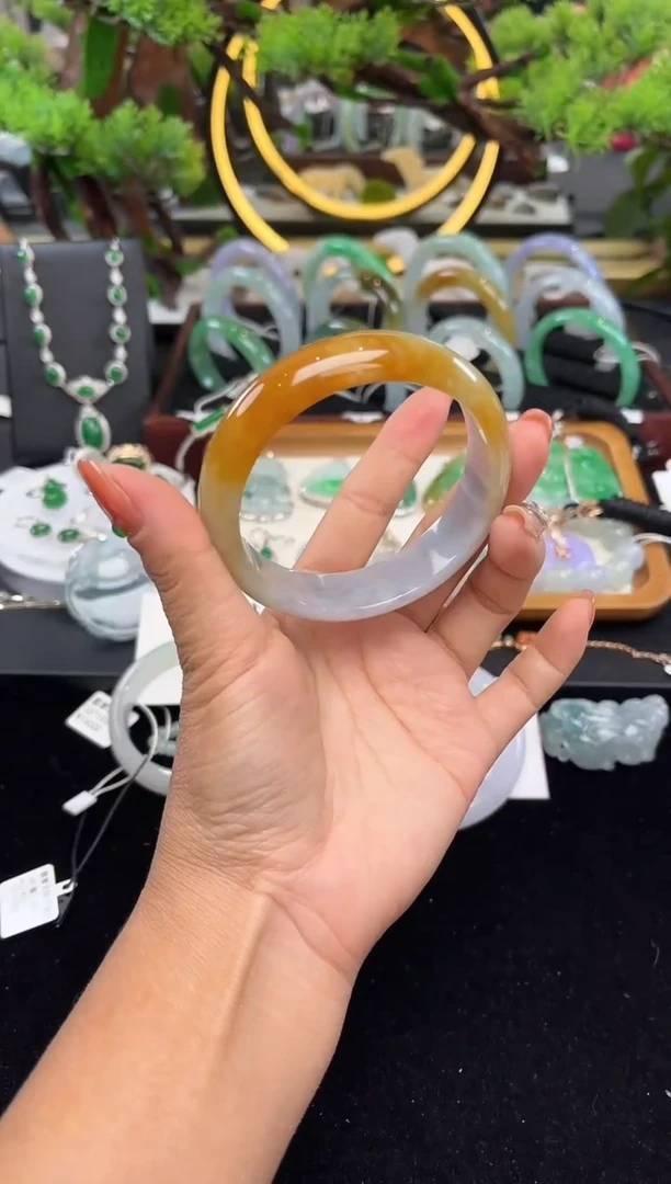 未镶嵌手镯翡翠手镯
