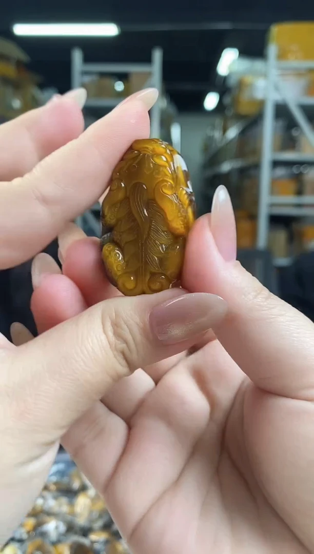 【闪购商品】木变石（虎睛石）吊坠未镶嵌多样性发其一