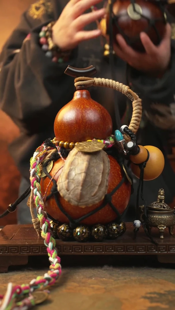 134大漆一物一拍记葫堂出品【不带手串】