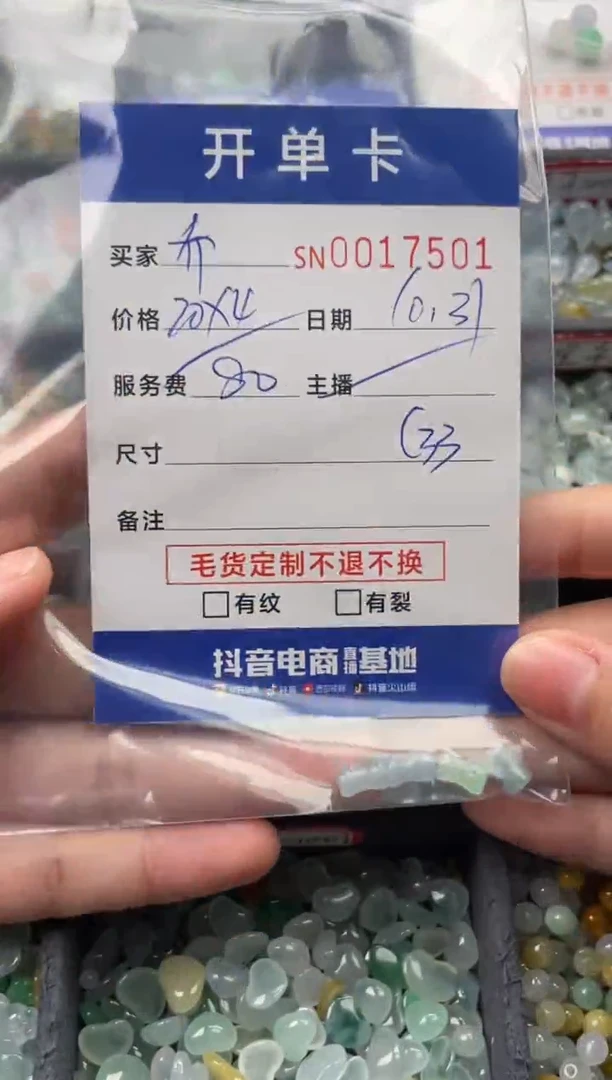 颈饰未镶嵌翡翠乔*?17501