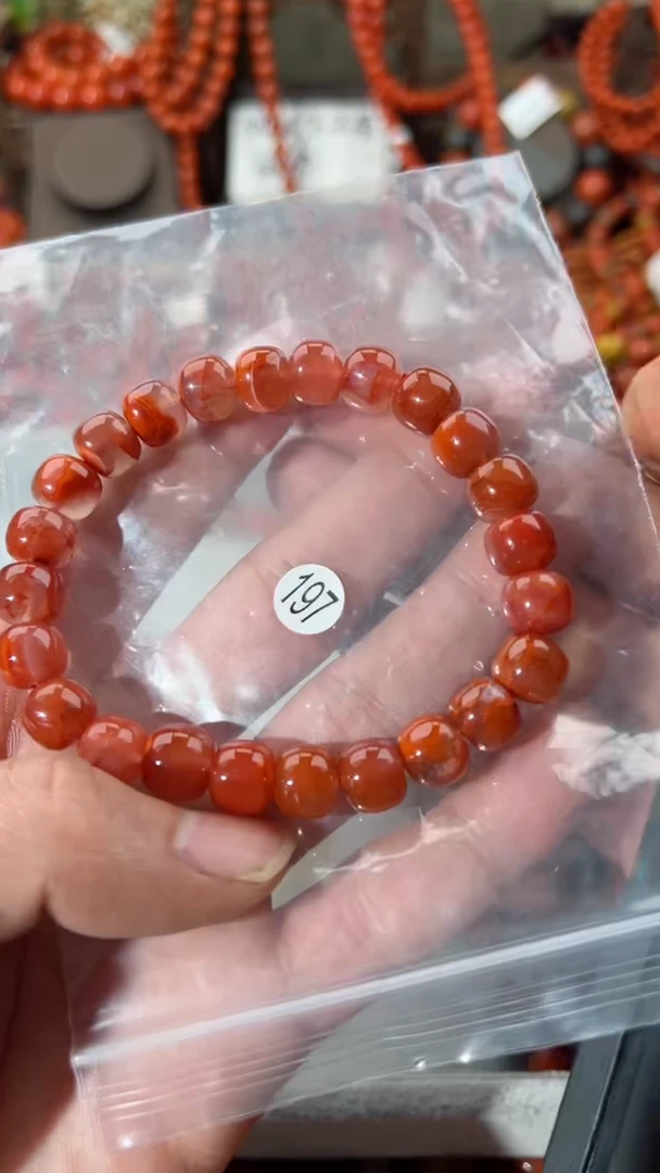 【闪购商品】南红玛瑙手串未镶嵌9+