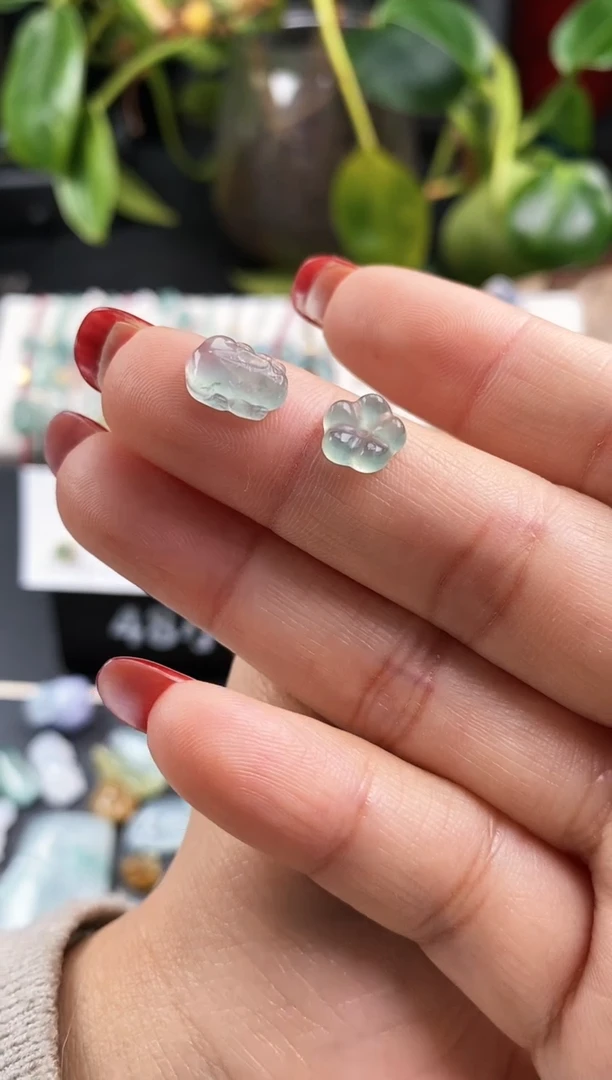 【闪购商品】翡翠戒指未镶嵌貔貅小花