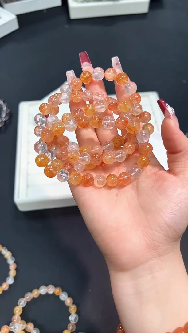 【闪购商品】水晶手串未镶嵌77d多样性发其一/1条默认微瑕