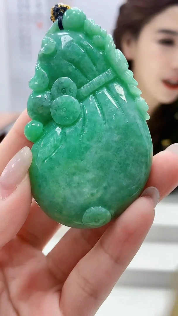 定制翡翠未镶嵌4829lr-毛货挂件176