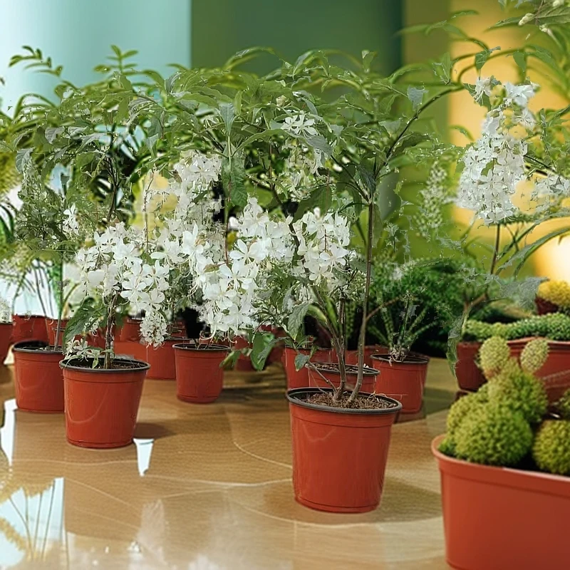 垂丝茉莉花苗四季开花室内花卉盆栽垂枝茉莉浓香茉莉花苗爆花神器