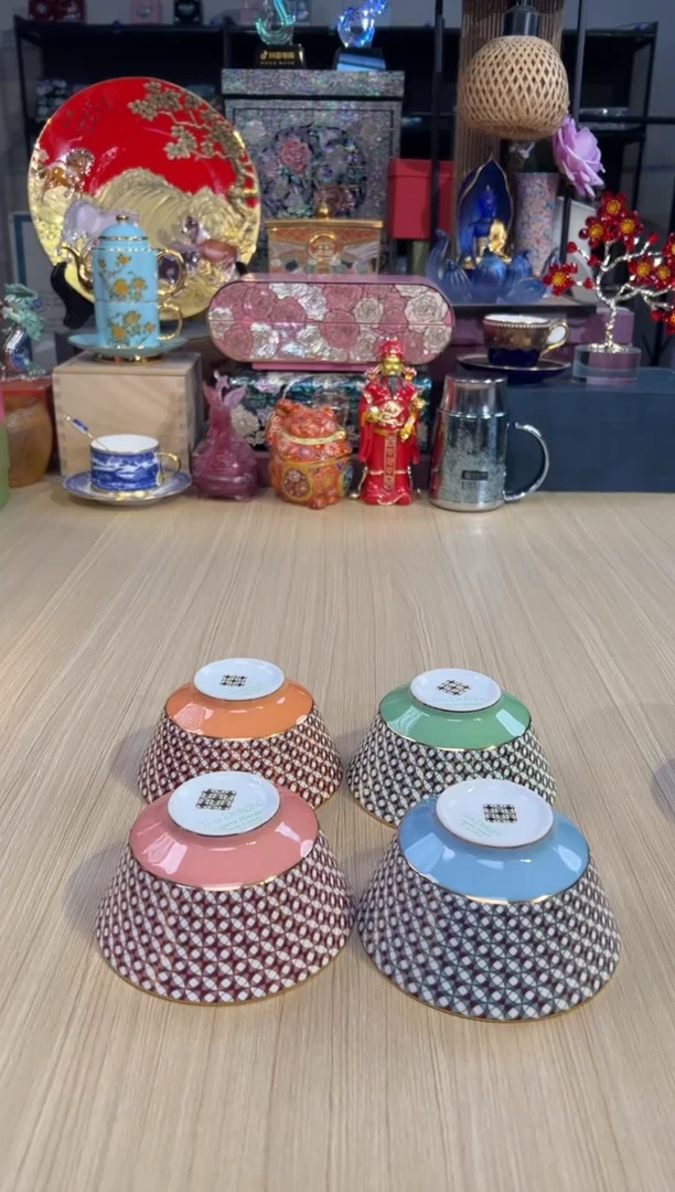 199歌剧院饭碗套四（绿粉橙蓝）