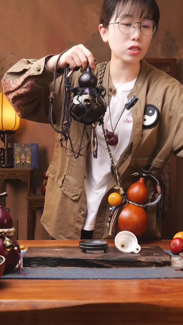 【闪购商品】99号精品大漆葫芦防腐防渗装水茶酒