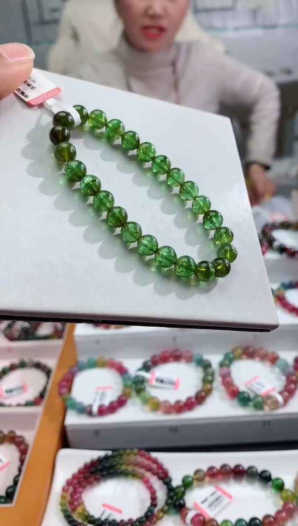 【闪购商品】碧玺手链未镶嵌多样性发一条