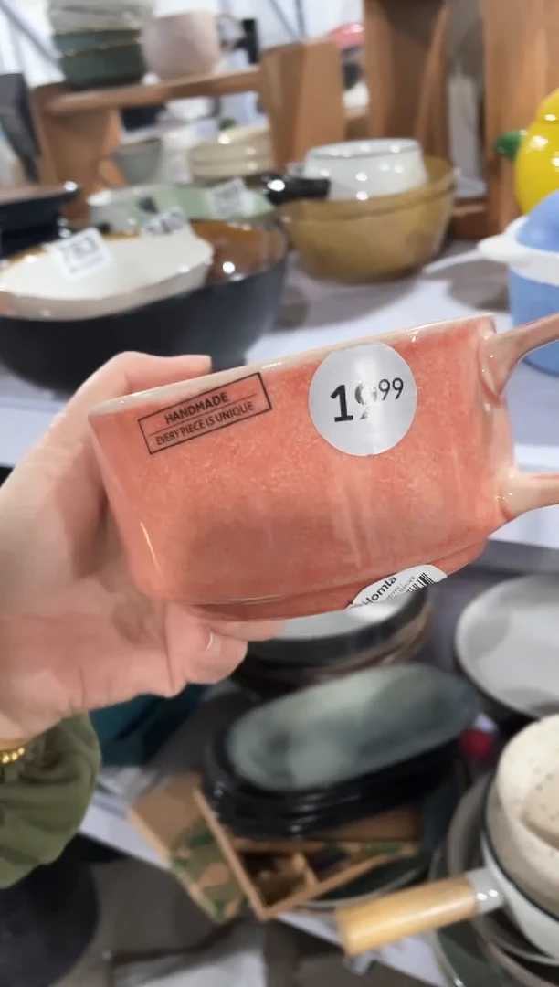 【闪购商品】碗微瑕（1个装）橘色杯子