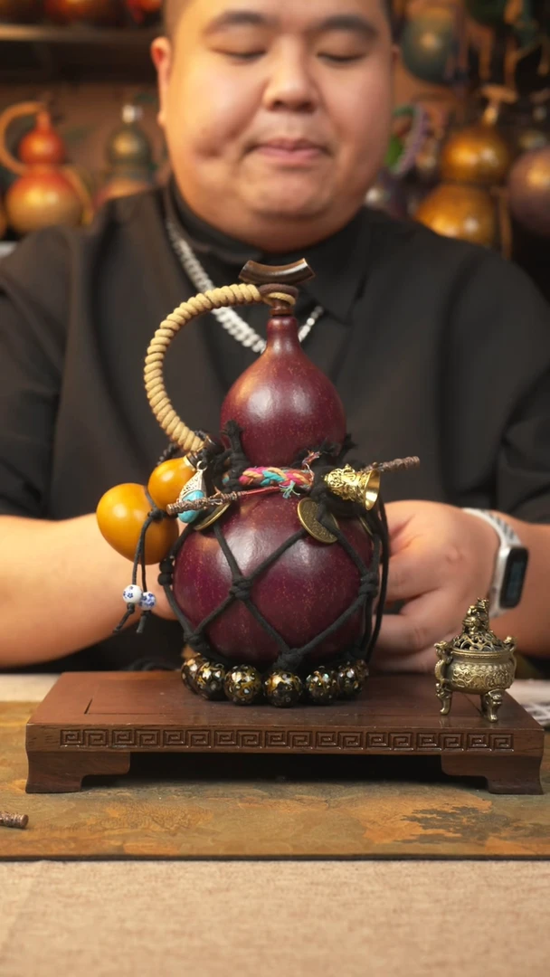 【闪购商品】265大漆葫芦一物一拍记葫堂出品