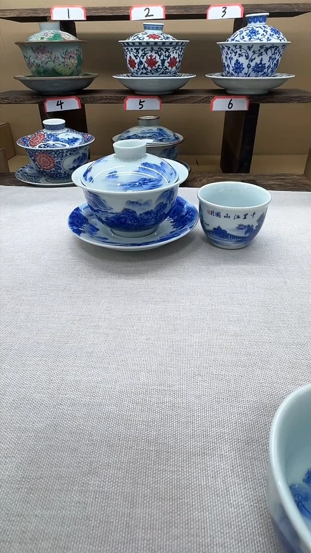 【闪购商品】景德镇制盖碗系列家用高端