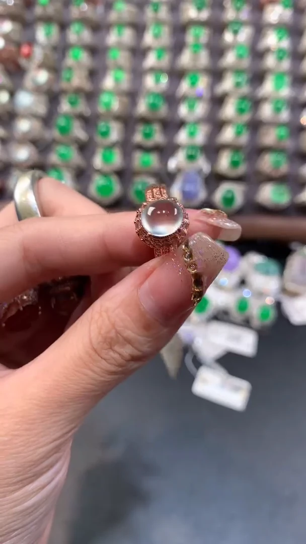 定制翡翠未镶嵌翡翠戒面