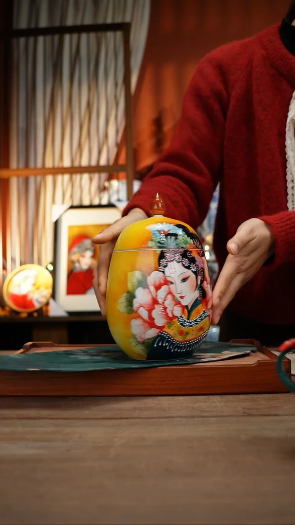 【简家甄选】景德镇设计师釉下手绘陶瓷