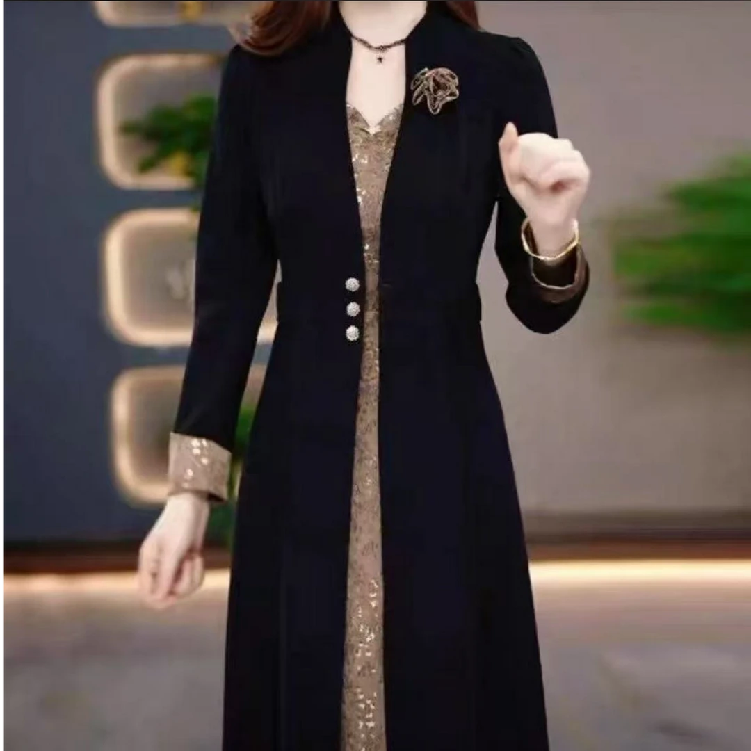 高端定制时尚显瘦连衣裙