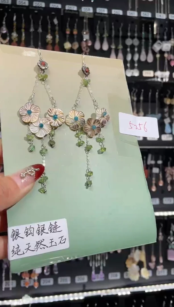 【闪购商品】紫晶耳饰银S925镶嵌喜欢拍