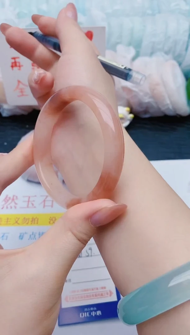 石英质玉手镯未镶嵌z52+58-59