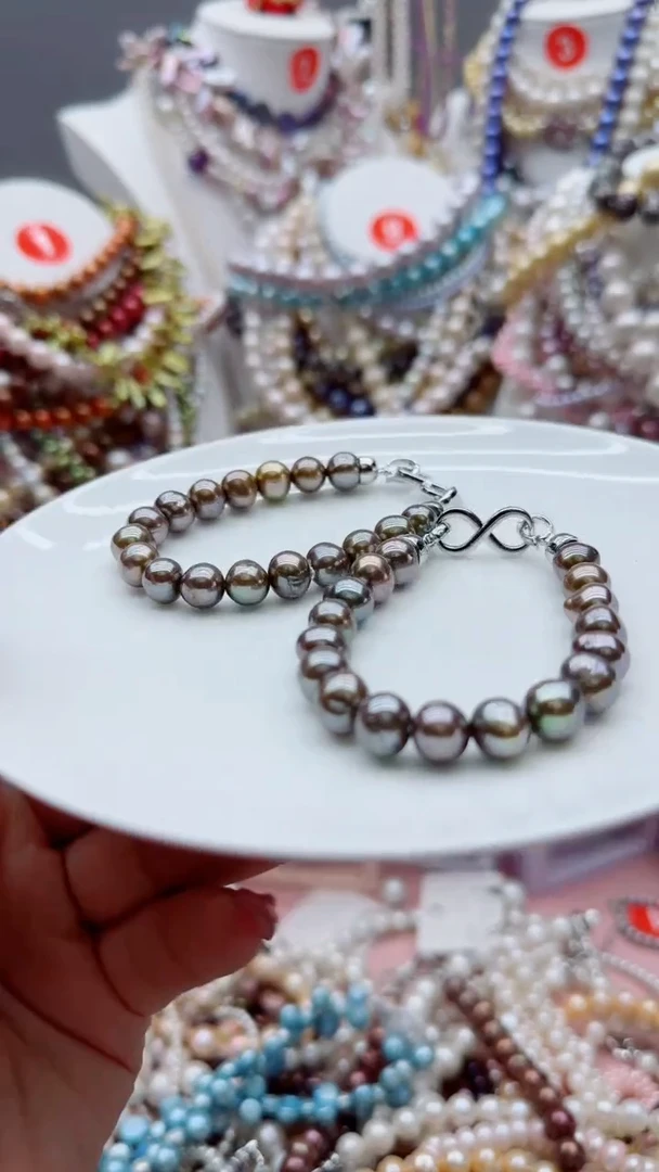 淡水珍珠未镶嵌颈饰1