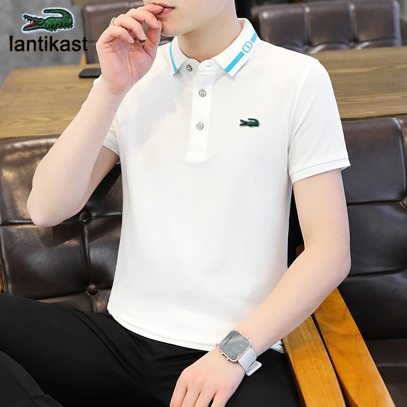 贵族鳄鱼男士春款免烫Polo衫夏季翻领t恤商务半袖时尚潮流款