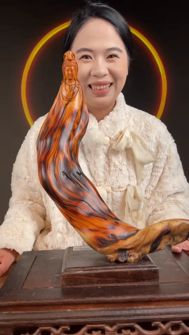 柏木（崖柏）手工摆件,先抢先得! 编号:214