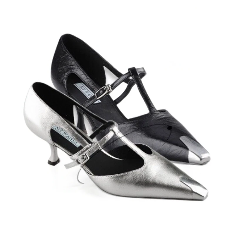 MY WANTS2025夏季尖头高跟气质时尚女鞋MW110708